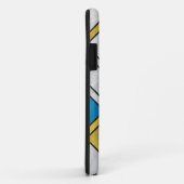 Mondrian Yellow Pink Blue Print Case-Mate iPhone Hülle (Hinten/Rechts)