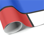 Mondrian zeichnet glattes Packpapier, 30" x 6' Geschenkpapier (Rolleneckpunkt)