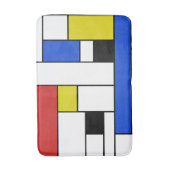 Mondrian zeichnet mittlere Bad-Matte Badematte (Vorderseite Vertikal)