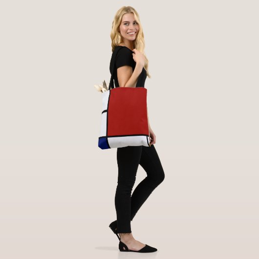 Mondrian Zusammensetzung II in Rotem, in Blauem Tasche (Am Model)
