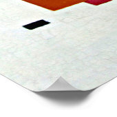 Mondrian - Zusammensetzung in Farbe A Poster (Ecke)