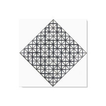 MONDRIAN - ZUSAMMENSETZUNG MIT GRID 3: LOZENGE - 1