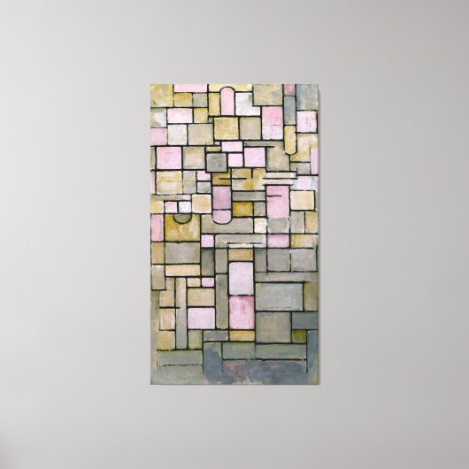 MONDRIAN - ZUSAMMENSETZUNG Nr. III ZUSAMMENSETZUNG Leinwanddruck (Vorderseite)