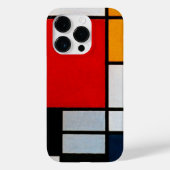 Mondrian - Zusammensetzung with large red plane Case-Mate iPhone Hülle (Rückseite)