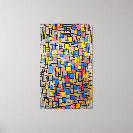 MONDRIAN - ZUSAMMENSETZUNG (Zusammensetzung) - 191 Leinwanddruck