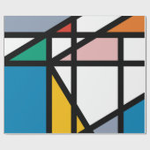 Mondriana Geschenkpapier (Flach)