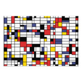 Mondrianesque Fotodruck (Vorne)