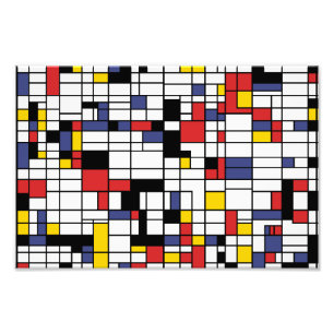 Mondrianesque Fotodruck