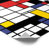 Mondrianesque Poster (Ecke)
