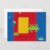 Mondrianos II Postkarte (Vorne/Hinten)