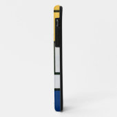 Mondrian's Zusammensetzung Rot, Gelb, Blau, Schwar Case-Mate iPhone Hülle (Hinten/Links)