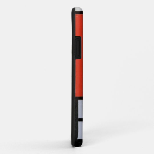 Mondrian's Zusammensetzung Rot, Gelb, Blau, Schwar Case-Mate iPhone Hülle (Hinten/Rechts)