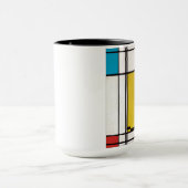 mondrische Tasse (Zentrum)