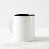 mondrische Tasse (Vorderseite Links)
