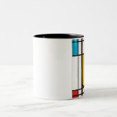 mondrische Tasse (Mittel)