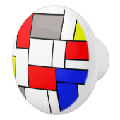 mondrischer Stil Keramikknauf (Rechts)