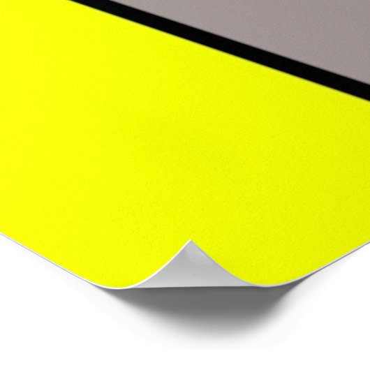 mondrischer Stil Poster (Ecke)