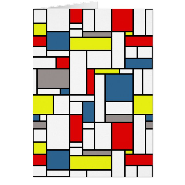 Mondrisches Design (Vorne)