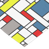 Mondrisches Design Kurzer Tischläufer (Ecke)