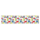 Mondrisches Design Kurzer Tischläufer (Horizontal)