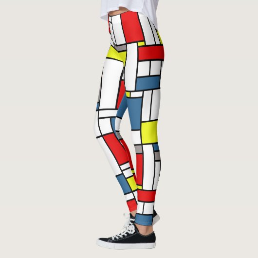 Mondrisches Design Leggings (Links)