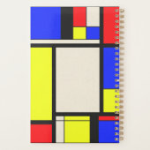 Mondrisches Design Planer (Rückseite)