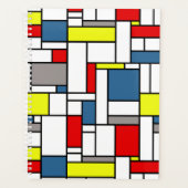 Mondrisches Design Planer (Vorderseite)