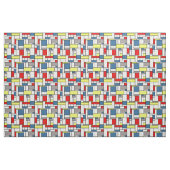 Mondrisches Design Stoff (Fat Quarter (45,7 x 55,9 cm))