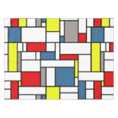 Mondrisches Design Tischdecke (Vorderseite (Horizontal))