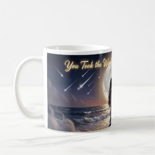 Mondromantik Unausgesprochene Worte Strandbecher Kaffeetasse