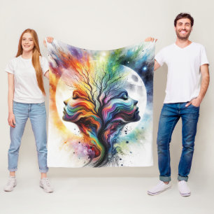 Mondsaison Fleecedecke