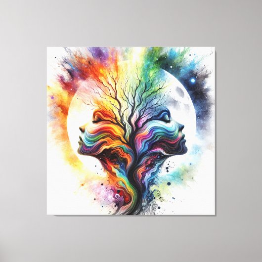 Mondsaison Leinwanddruck (Vorderseite)