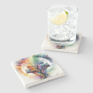 Mondsaison Steinuntersetzer