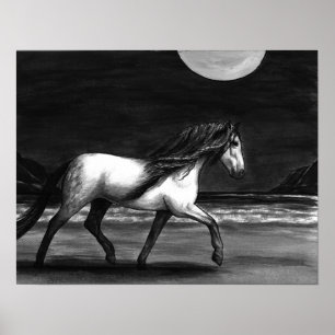 Mondschein Andalusion Poster