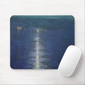 Mondschein auf dem Fluss, 1919 Mousepad (Mit Mouse)