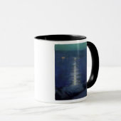 Mondschein auf dem Fluss, 1919 Tasse (VorderseiteRechts)