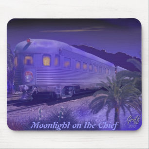 Mondschein auf dem Leiter Mousepad