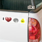 Mondschein der Liebe I Autoaufkleber (Auf Lkw)