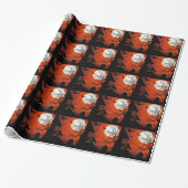 Mondschein Halloweens blutiges NightmareWrapping Geschenkpapier (Ungerollt)