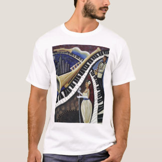 Mondschein-Jazz-T - Shirt