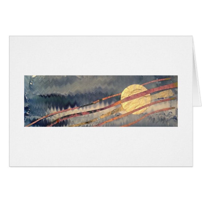 Mondschein-Karte (Vorderseite (Horizontal))