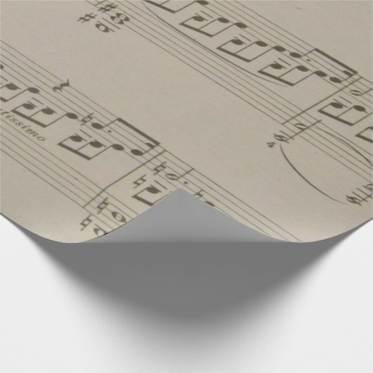 Mondschein-Sonate Geschenkpapier (Ecke)