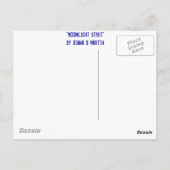 Mondschein-Spreize Postkarte (Rückseite)