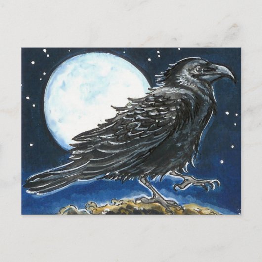 Mondschein-Spreize Postkarte (Vorderseite)