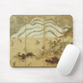 Mondschein-Winter-Landschaft Mousepad (Mit Mouse)