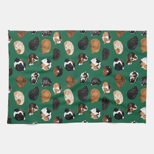 Mondschlange Geschirrtuch (Horizontal)