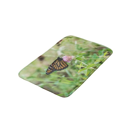 Mondschmetterling Badematte (Schrägansicht)