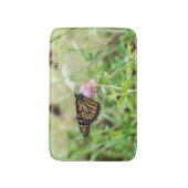 Mondschmetterling Badematte (Vorderseite Vertikal)