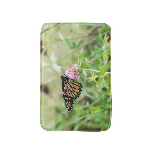 Mondschmetterling Badematte (Vorderseite Vertikal)