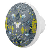 Mondschmetterlingstor  keramikknauf (Rechts)